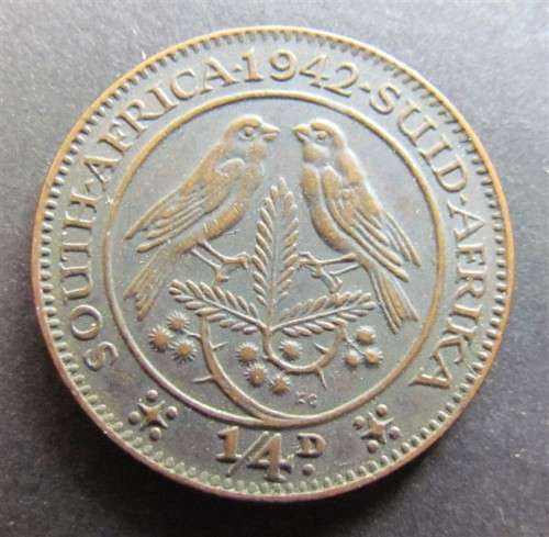 1942 FARTHING 1/4d