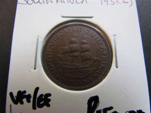 1931 "Z"  HALF PENNY LOW MINTAGE - EXCELLENT DETAILS