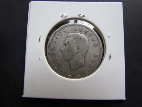 1949 "SCARCE"  2 SHILLINGS FLORIN LOW MINTAGE - GREAT DATE