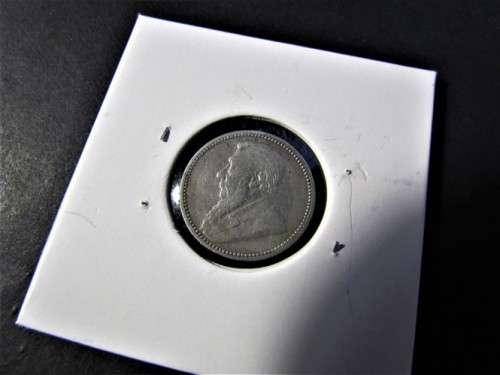 1893 6d SIXPENCE - SILVER - LOW MINTAGE