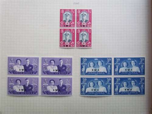 SWA VFINE MINT BLOCKS/STRIPS/PAIRS /SINGLES