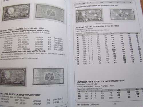 HERNS BANK NOTES CATALOGUE - MILLENIUM EDITION  @@@ R1 START