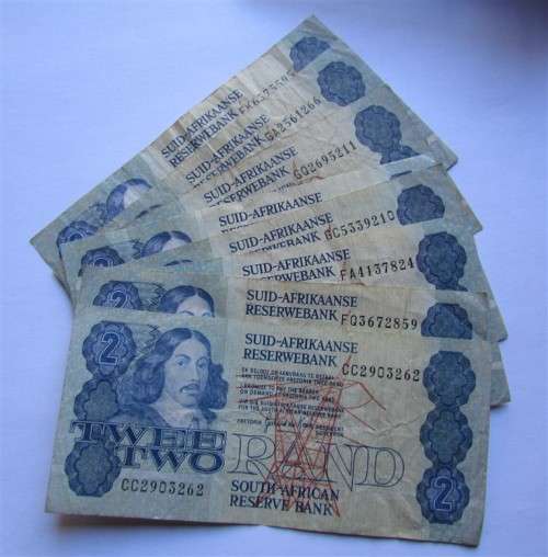 8 X 1988-89 DE KOCK 3rd ISSUE  VF USED *** 1 BID FOR ALL ****