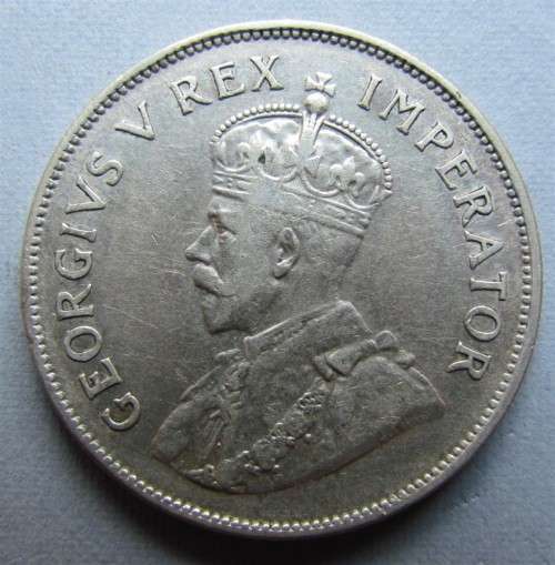 1936 2/6 SHILLINGS SILVER - HERNS VF = R475.00 EF = R7500.00