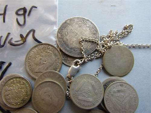 SILVER **80%-92.5% SILVER COINS +++** 33.4gr ***R1 START***