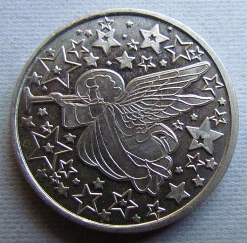 COIN WORLD TOKEN - ANGEL WISHING CHRISTMAS - SA MINT COMPANY