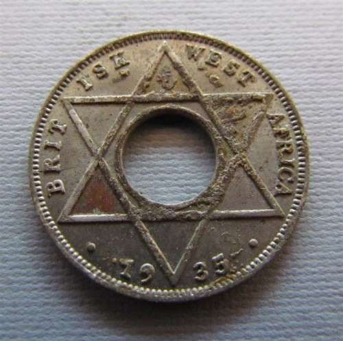 BRITISH WEST AFRICA - 1935 - 1/10th
