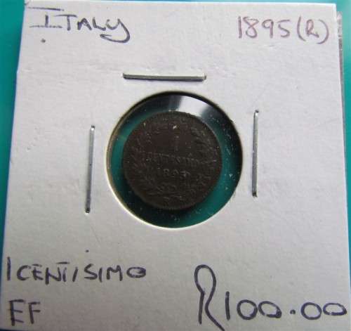 Italy 1895 1 Centesimo