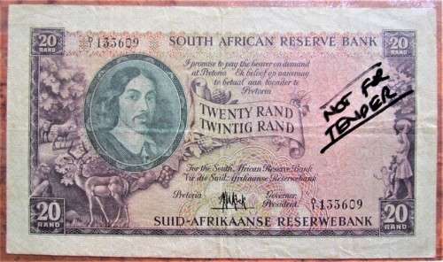 TWENTY RAND 4th ISSUE 1961