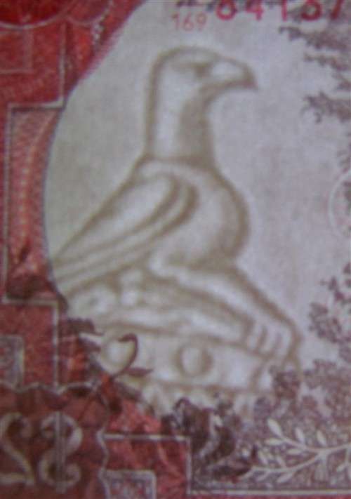 RHODESIA $2 *** BIRD WATERMARK - GOOD EF CONDITION NOTE
