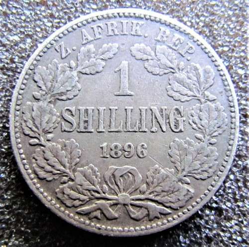 1896 1/ SILVER SHILLING **EXCELLENT SCARCE DETAILS** R1 START **