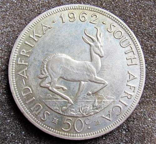 1962 "SCARCE" 5 SHILLINGS **SILVER** EXCELLENT DETAILS **TOP COIN**