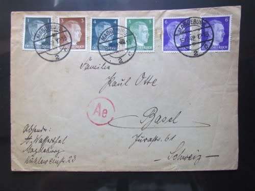 GERMAN WW2 HITLER COVER *** SCARCE *** LOW START