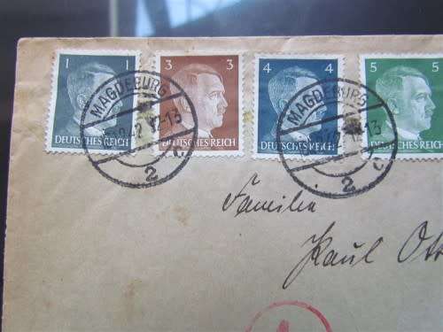 GERMAN WW2 HITLER COVER *** SCARCE *** LOW START