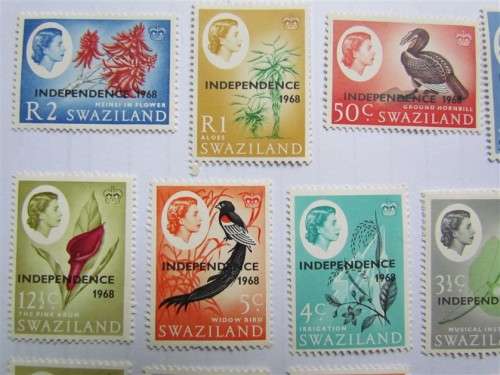 Swaziland Mint Set R2 High Value + 3C Mint Overprint - Value R800.00+++