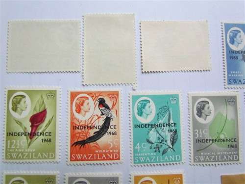 Swaziland Mint Set R2 High Value + 3C Mint Overprint - Value R800.00+++