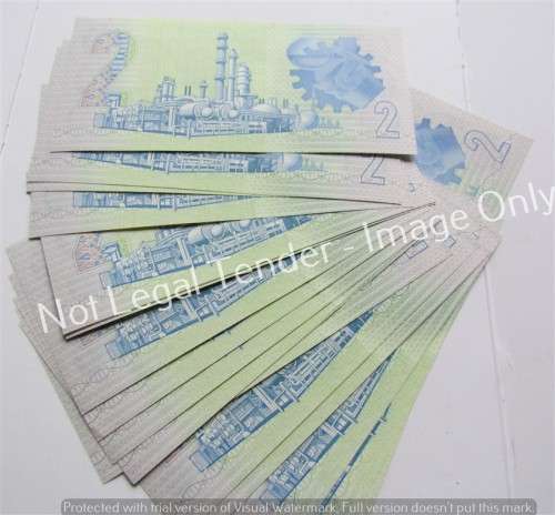 19 x Consecutive Numbers UNC De Kock R2.00 Notes - 1 Bid