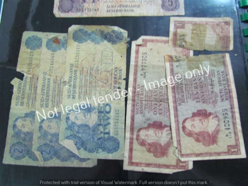 SA NOTES ASSORTMENT - DESTINED FOR DESTRUCTION - WELL USED FROM BANK