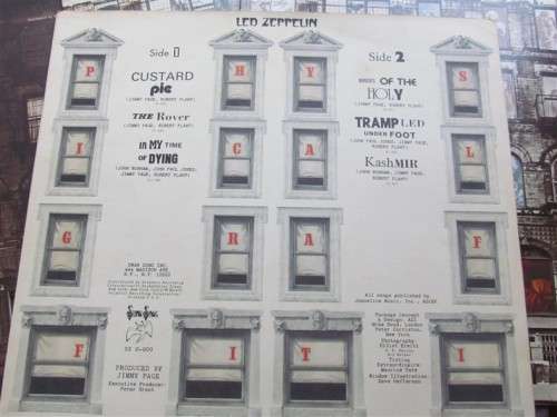 LED ZEPPELIN PHYSICAL GRAFFITI 2 LP SET ** SCARCE COLLECTABLE** VINYL LP