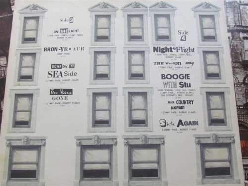 LED ZEPPELIN PHYSICAL GRAFFITI 2 LP SET ** SCARCE COLLECTABLE** VINYL LP