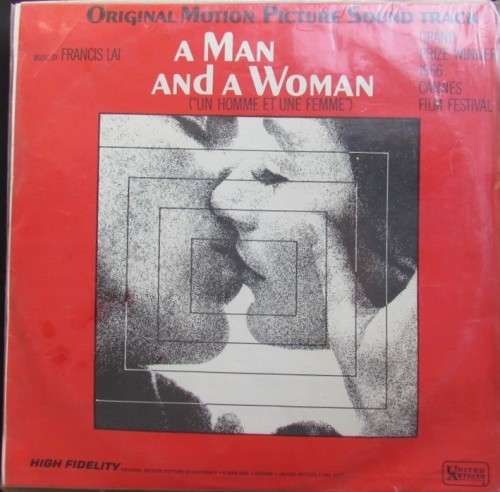 A MAN AND A WOMAN  VINTAGE LP OF MOVE SOUNDTRACK - 1966