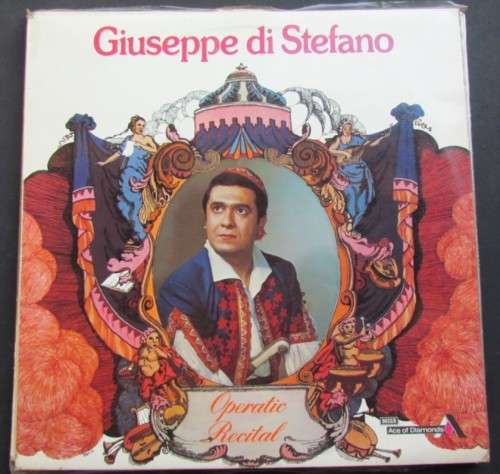 GIUSEPPE DI STEFANO **RARE** VINTAGE LP - ACE OF DIAMONDS RECORDS