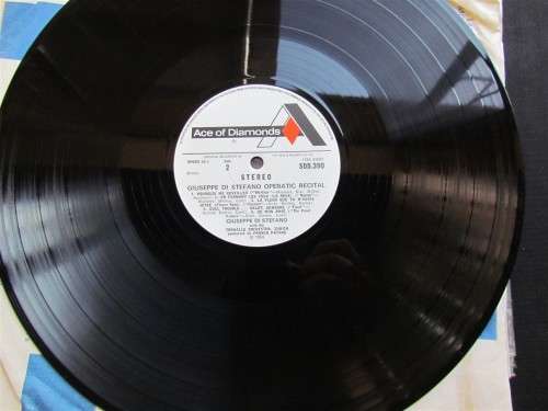 GIUSEPPE DI STEFANO **RARE** VINTAGE LP - ACE OF DIAMONDS RECORDS