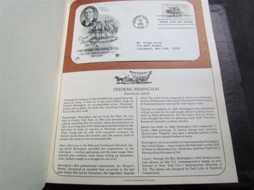 USA Postal Commemorative Society Album **SCARCE** Write Up + FDC 37 X Pages
