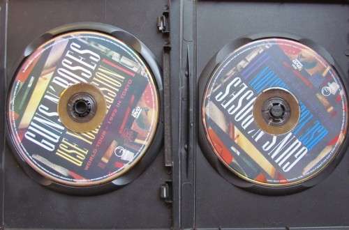 GUNS & ROSES DVD X 2 - USE YOUR ILLUSION 1 & 2  - GREAT CONDITION