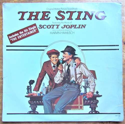 THE STING  - VINTAGE LP  MOVE SOUNDTRACK - PAUL NEWMAN TOBERT REDFORD