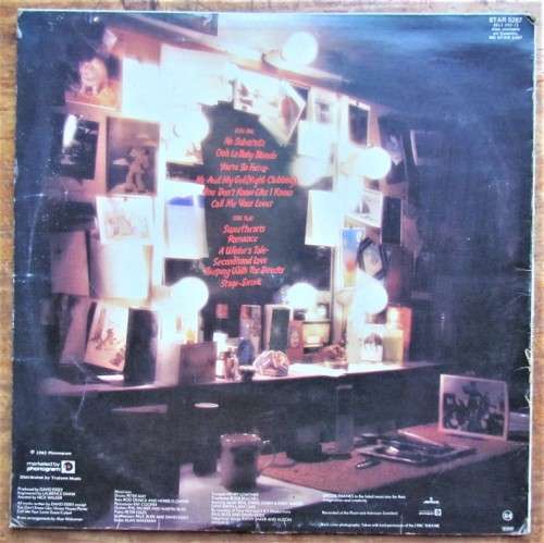 VINTAGE VINYL LP - DAVID ESSEX - STAGE STRUCK