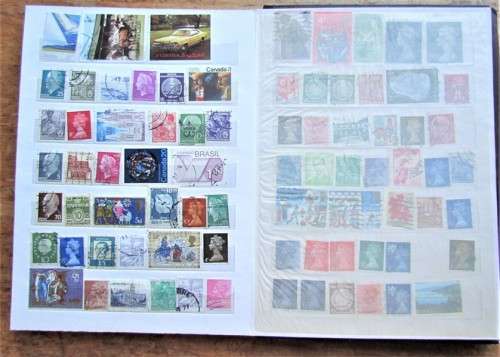STOCKBOOK ALBUM WORLD STAMPS - LOW LOW START