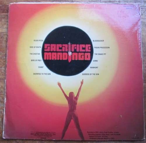 VINTAGE LP **SCARCE** SACRIFICE MANDINGO