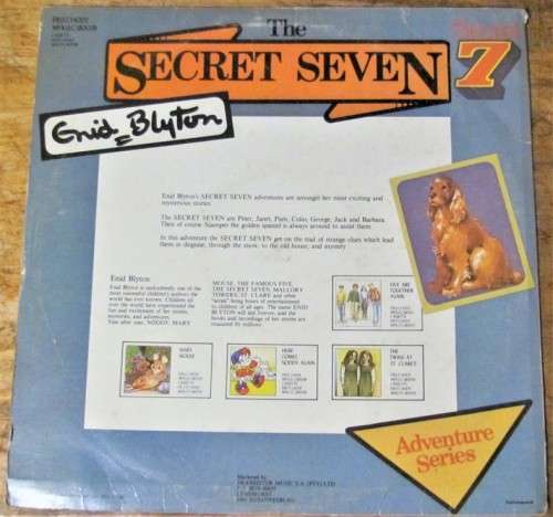 SECRET SEVEN - ENID BLYTON - VINTAGE LP