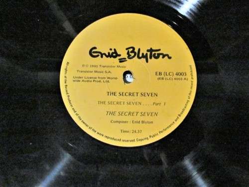 SECRET SEVEN - ENID BLYTON - VINTAGE LP