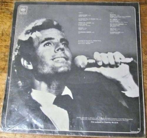 JULIO IGLESIAS EL AMORE - VINTAGE LP