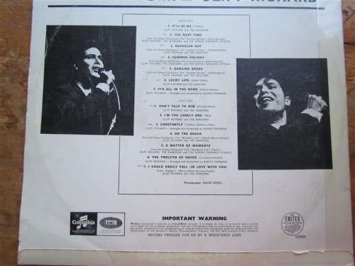 THE BEST OF CLIFF - VINTAGE LP