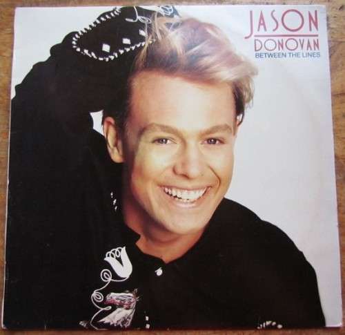 JASON DONOVAN - BETWEEN THE LINES - VINTAGE LP