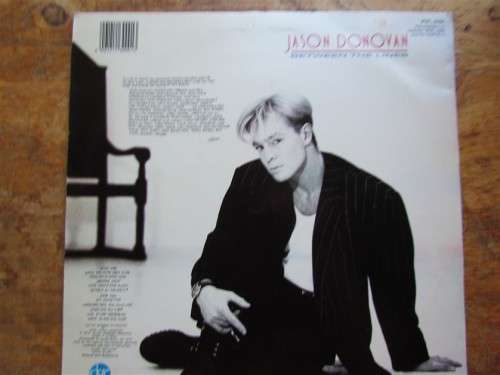 JASON DONOVAN - BETWEEN THE LINES - VINTAGE LP