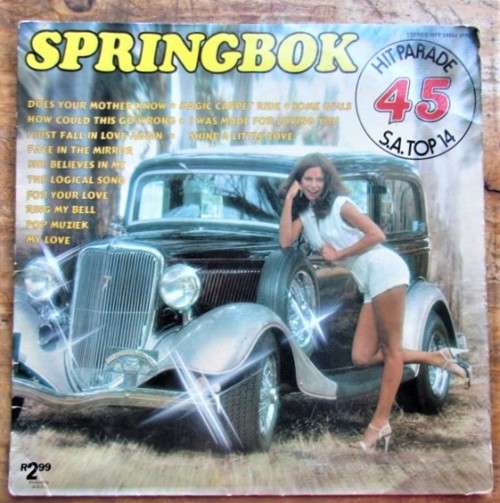 SPRINGBOK HIT PARADE 45 - VINTAGE LP