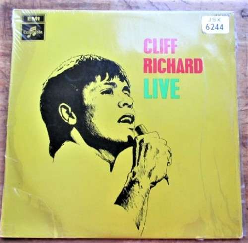 Cliff Richard - LIVE - Vintage LP - VG