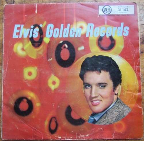 ELVIS GOLDEN RECORDS  = RCA  = VINTAGE LP