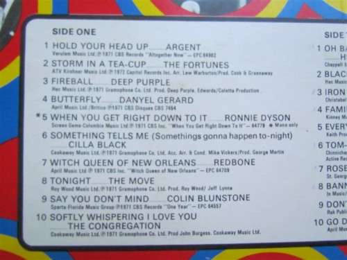 20 X DYNAMIC HITS - VINTAGE LP - K TEL RECORDS - DEEP PURPLE
