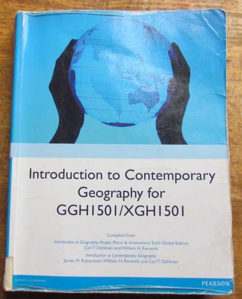 UNISA TEXTBOOK - GEOGRAPHY GGH1501/XGH1501