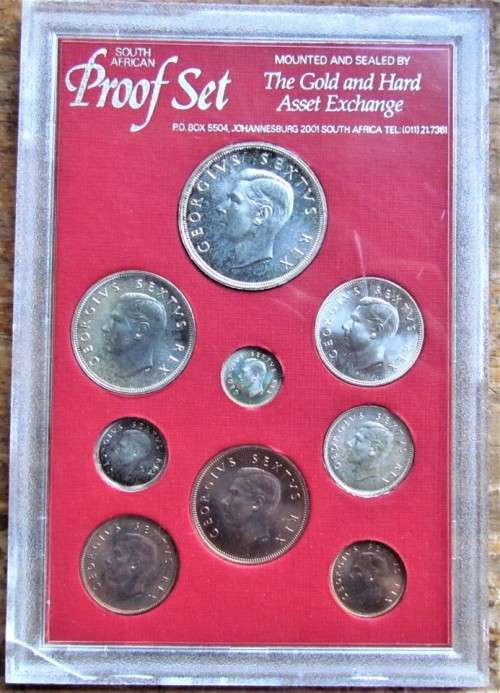 1952 SHORT PROOF SET ***EXCELLENT CONDITION***ENCAPSULATED
