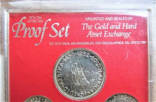 1952 SHORT PROOF SET ***EXCELLENT CONDITION***ENCAPSULATED