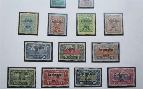 WEATHER - FLOODS  - OVERPRINT SURCHARGE SET - 1 BID FOR ALL