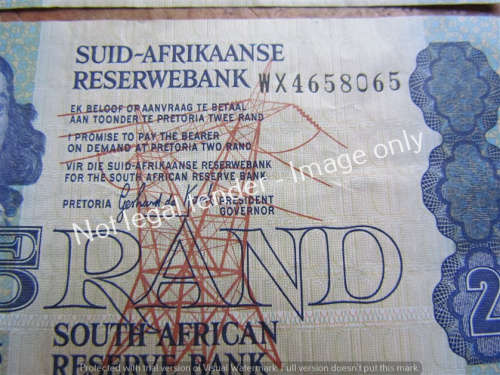 2 X G DE KOCK WX REPLACEMENT NOTES R2.00 UNC/AU/EF+BID PER NOTE+