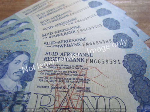 7 x DE KOCK CONSECUTIVE R2 NOTES (FM) UNC **BID PER NOTE**