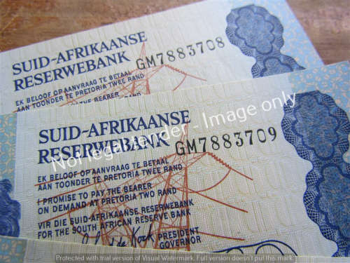 3 x DE KOCK R2 NOTES (GM) UNC **BID PER NOTE**